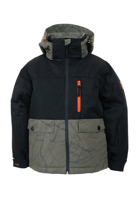 XTM YAMA II KIDS JACKET - MOSS MARBLE