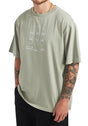 YUKI THREADS SKETCHY AF TEE - EUCALYPTUS