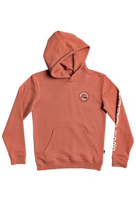 QUIKSILVER CLOSE CALL YOUTH HOOD REDWOOD