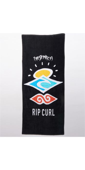 RIPCURL ICONS TOWEL BLACK