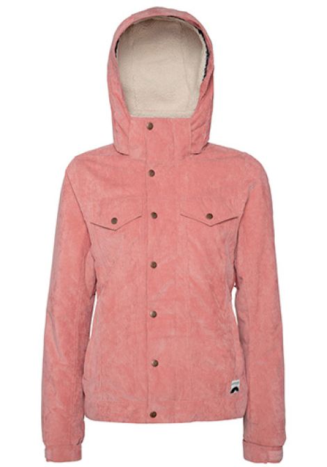 PROTEST WOMENS CUTIE JACKET THINK PINK