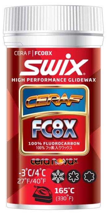 SWIX FC8X CERA F POWDER 30GM