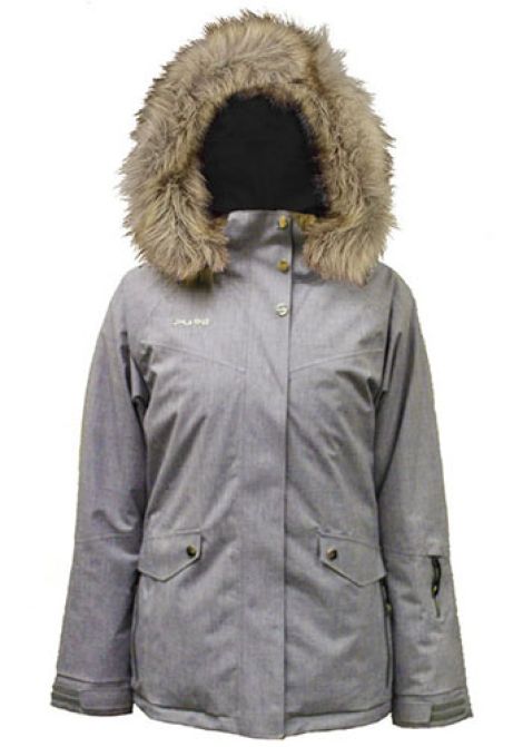 PURE HEAVENLY JACKET - SILVER HEATHER